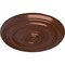 Ekena Millwork Devon Ceiling Medallion (Fits Canopies up to 3 5/8"), Hand-Painted Copper Penny, 15 3/4"OD x 1 1/2"P CM15DECPS - alternate 2